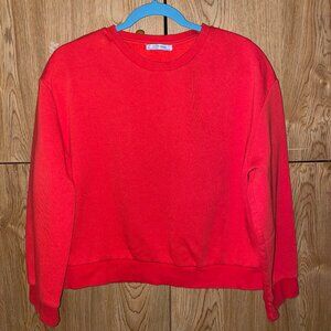 Red Zara Crewneck